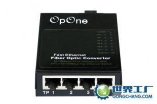 海硕OPONE FT-150A四电口光纤收发器 工业通信的稳健之选
